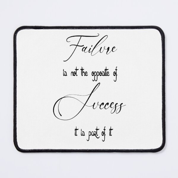 Item preview, failure is not the opposite of success it is part of it designed and sold by ikrame-shop.