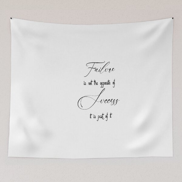 Item preview, failure is not the opposite of success it is part of it designed and sold by ikrame-shop.