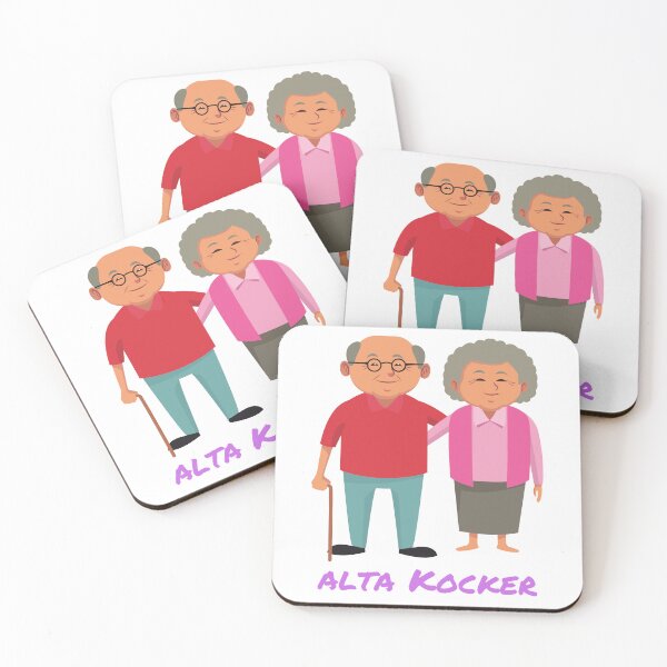 Item preview, Alta Kocker - Funny Yiddish Quotes designed and sold by MikeMargolisArt.