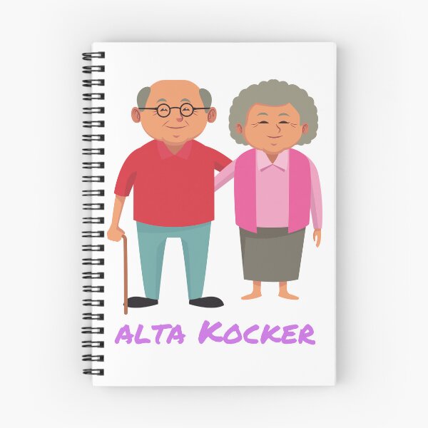 Item preview, Alta Kocker - Funny Yiddish Quotes designed and sold by MikeMargolisArt.