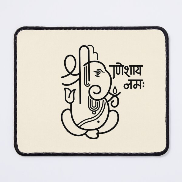Item preview, Ganesh Ganesa Ganapati Elephant 5 (black) designed and sold by Mystic-Land.