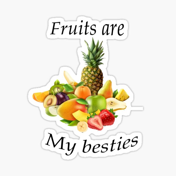 Item preview, Fruits are my besties designed and sold by oumamishop.