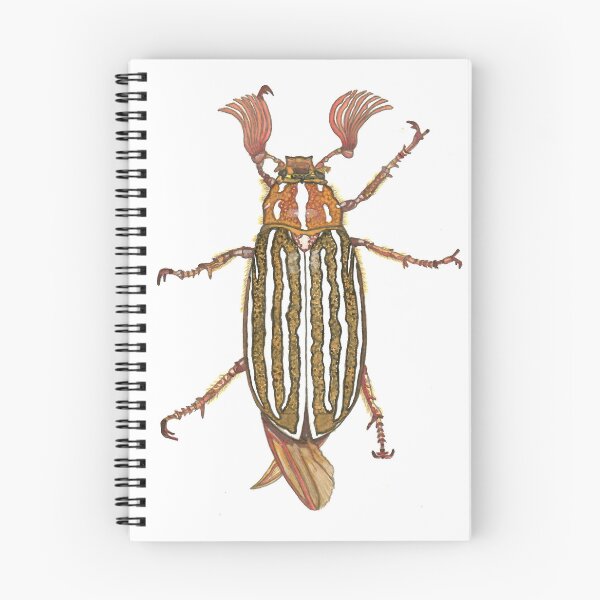 Item preview, Ten-lined Beetle designed and sold by Stephanie Wilker.