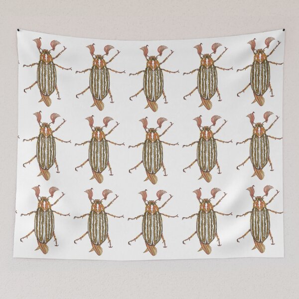 Item preview, Ten-lined Beetle designed and sold by Stephanie Wilker.