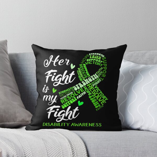 Item preview, Disability Warrior, Her Fight is my Fight Disability Awareness designed and sold by Greggwillard.