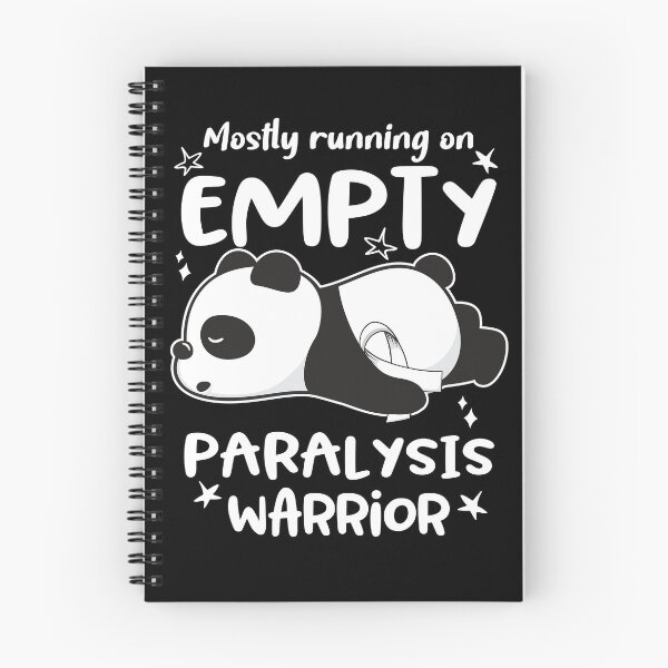 Item preview, Paralysis Awareness - Mostly Running On Empty Paralysis Warrior designed and sold by Hilten.