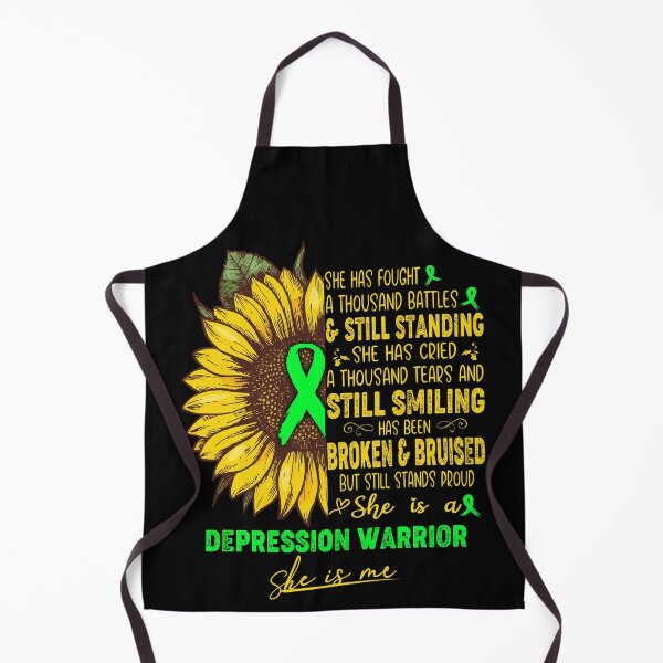 Item preview, Depression Awareness - She is An Depression Warrior SHE IS ME designed and sold by ArangoaStore.