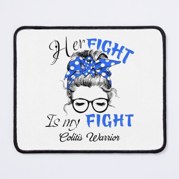Item preview, Colitis Awareness - Her Fight is my Fight - Support Colitis Gifts designed and sold by Aaron309.