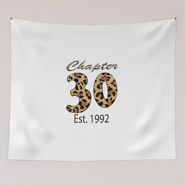 Item preview,  Chapter 30 Est. 1992 leopard Pattern designed and sold by boyastore.