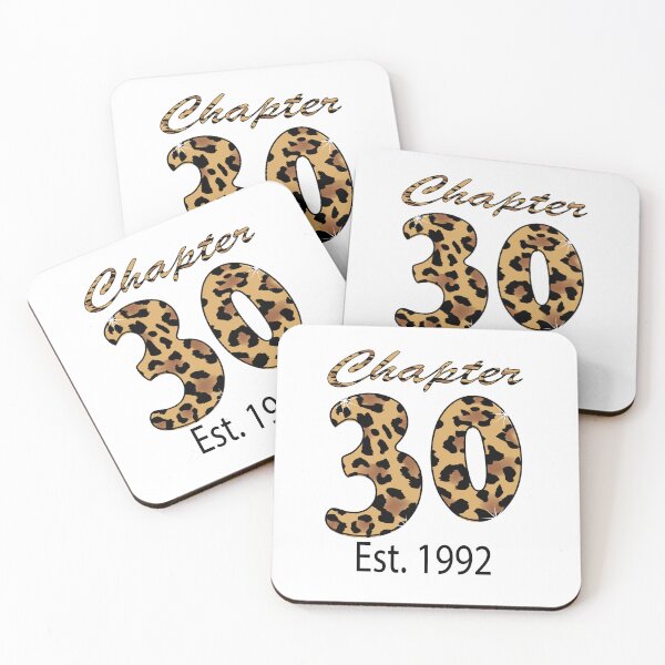 Item preview,  Chapter 30 Est. 1992 leopard Pattern designed and sold by boyastore.