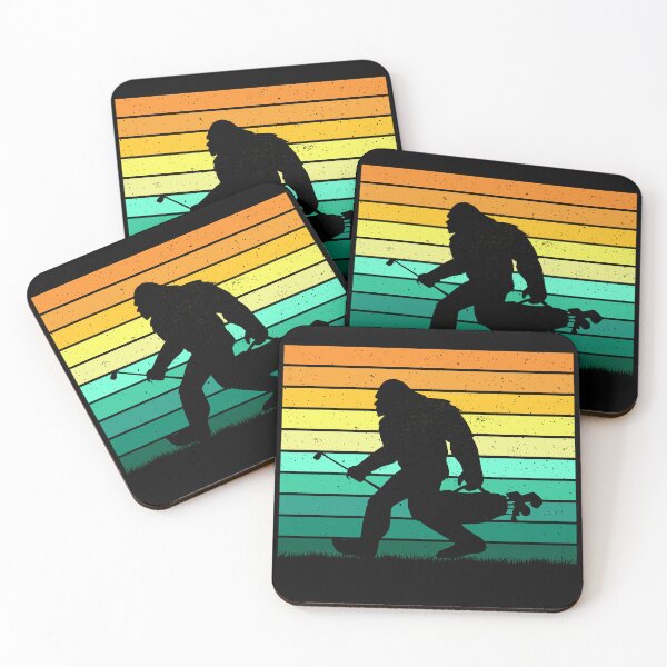 Item preview, Bigfoot Golfing design-gift for Bigfoot loving golfers designed and sold by BRtisticDesigns.
