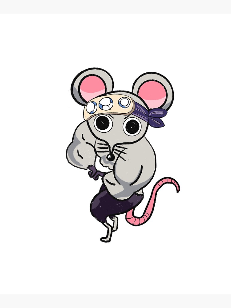 Imagen 5 de 5, Bolsa de tela con la obra Muscle mice , diseñada y vendida por niiconiico.