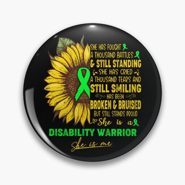 Item preview, Disability Awareness - She is An Disability Warrior SHE IS ME designed and sold by ArangoaStore.