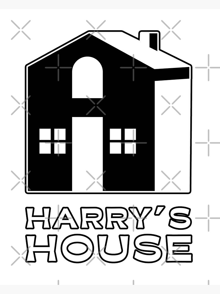 Harry Styles Harry's House Black And White Merch T-Shirt