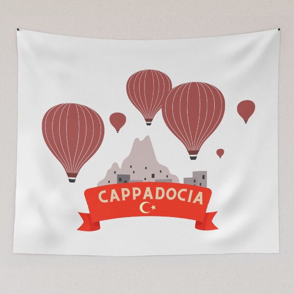 Item preview, Cappadocia, Turkey Decal designed and sold by Dekal.