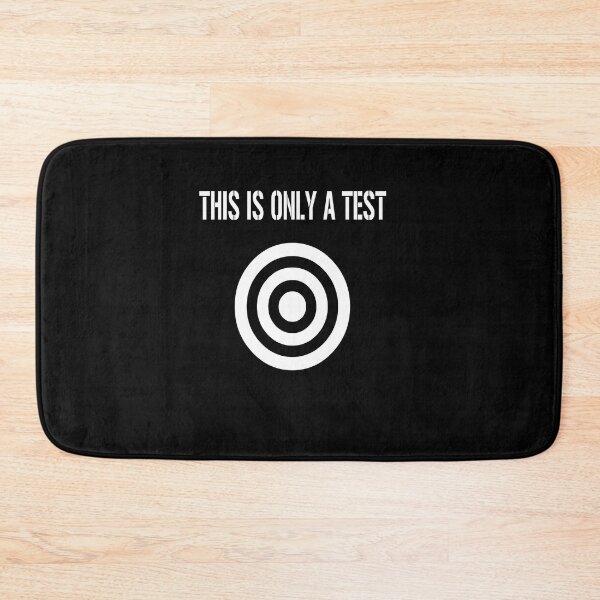 Item preview, This is only a test  designed and sold by porfysoundtrack.