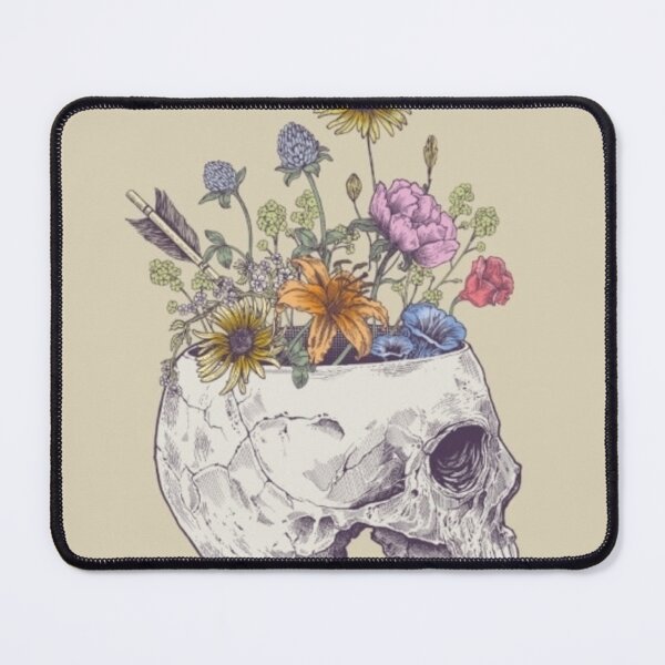 Item preview, rose rose rose skull designed and sold by gianandreacarmi.