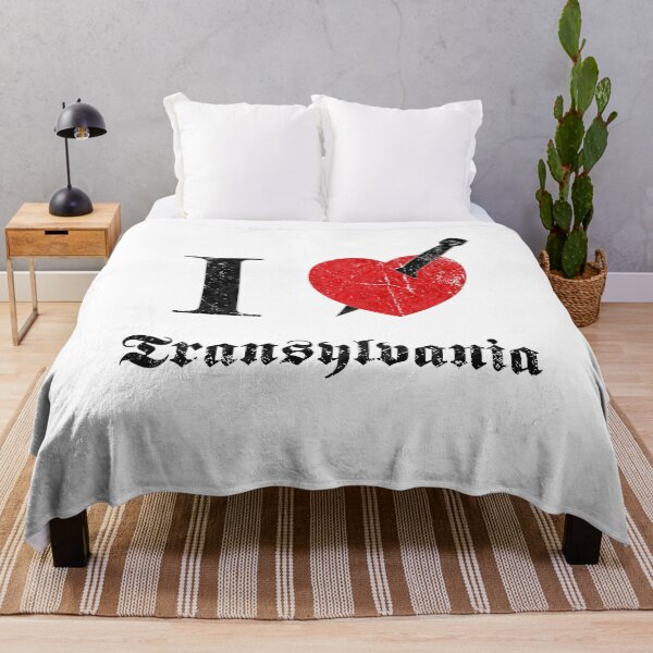 Item preview, I love Transylvania (black eroded font) designed and sold by Mystic-Land.