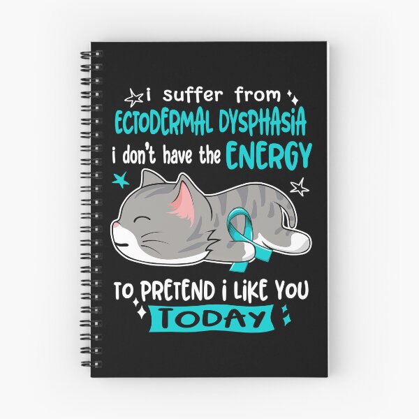 Item preview, Ectodermal Dysphasia Awareness, I Suffer From Ectodermal Dysphasia i don't have the ENERGY to Pretend i like you Today designed and sold by Tammyilaria.