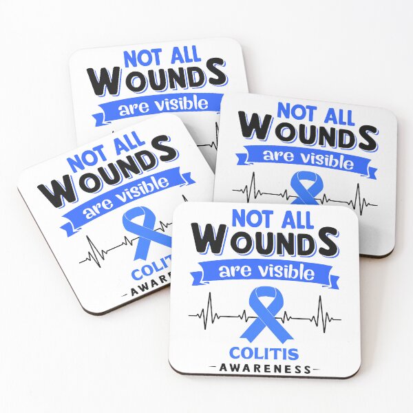 Item preview, Colitis Awareness - Not Every Disability Is Visible designed and sold by RidnerStore.