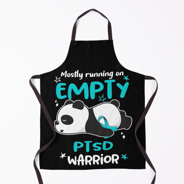 Item preview, PTSD Awareness - Mostly Running On Empty PTSD Warrior designed and sold by Hilten.