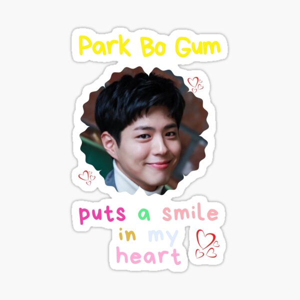 Park Bo Gum Stickers for Sale