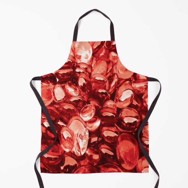 Item preview, Red Smooth Glass Stone Mosaic designed and sold by GnuArt.
