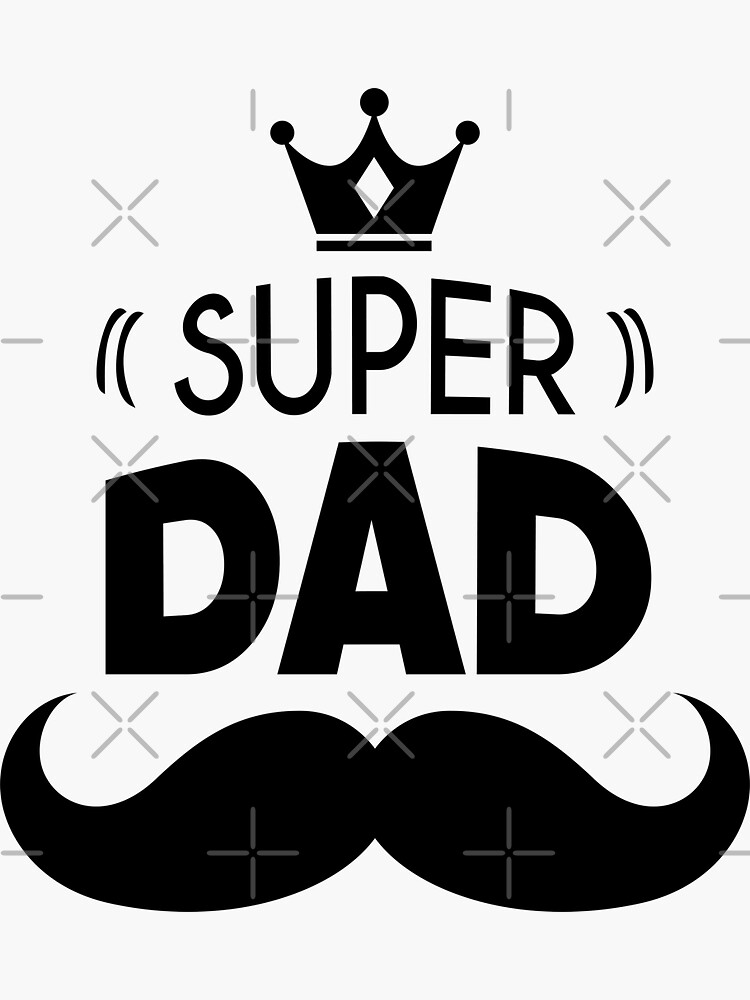 Dad of 4 Boys Gift Funny Fathers Day For Dad - Fathers Day - Sticker |  TeePublic