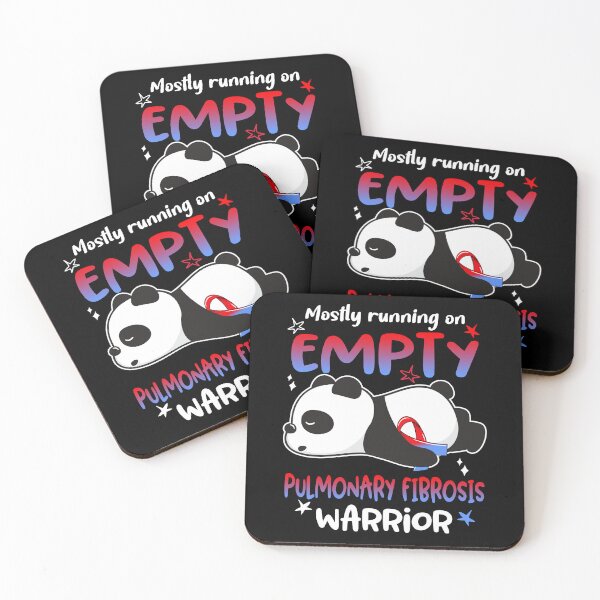 Item preview, Pulmonary Fibrosis Awareness - Mostly Running On Empty Pulmonary Fibrosis Warrior designed and sold by Hilten.