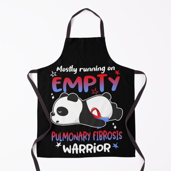 Item preview, Pulmonary Fibrosis Awareness - Mostly Running On Empty Pulmonary Fibrosis Warrior designed and sold by Hilten.