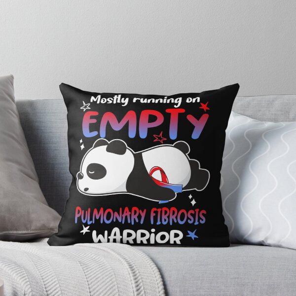 Item preview, Pulmonary Fibrosis Awareness - Mostly Running On Empty Pulmonary Fibrosis Warrior designed and sold by Hilten.