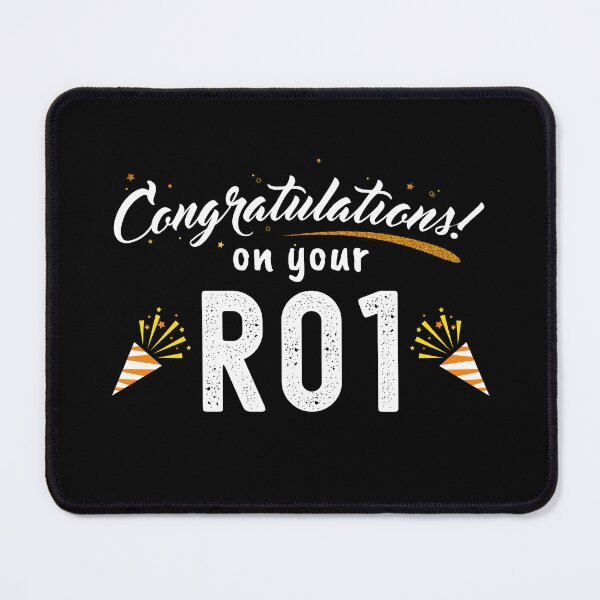 Item preview, Congratulations On Your R01 -  Grant Funding, Professor Gift, Associate Professor, Tenure Gift, Assistant Professor, Full Professor designed and sold by jadedscientist.