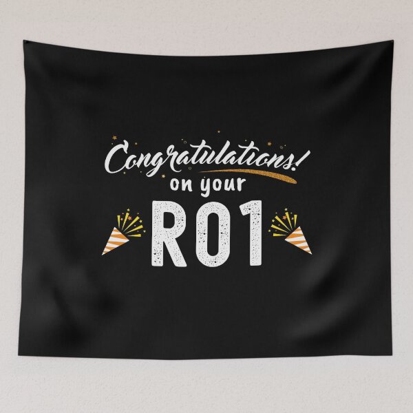 Item preview, Congratulations On Your R01 -  Grant Funding, Professor Gift, Associate Professor, Tenure Gift, Assistant Professor, Full Professor designed and sold by jadedscientist.