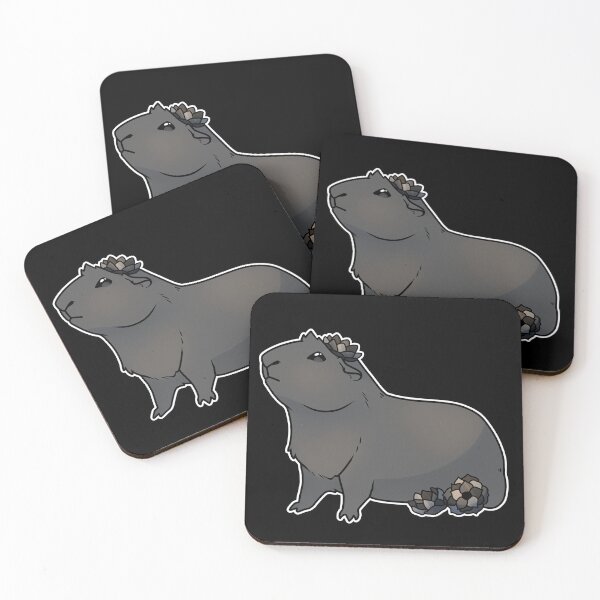 Item preview, Black Hellebore Guinea Pig | Rainbow Collection designed and sold by ChisakiMing.