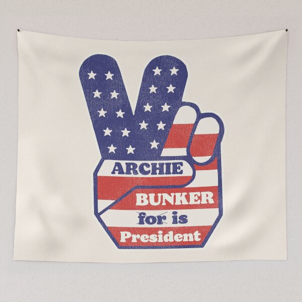 Artikelvorschau, Archie Bunker is President entworfen und verkauft von ourkid.