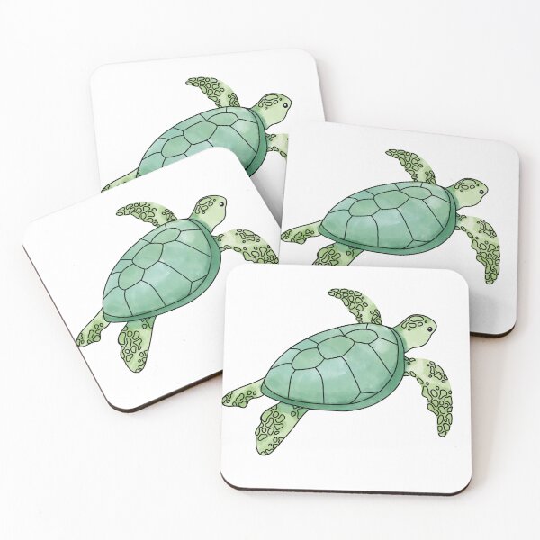 Item preview, Sea color turtle designed and sold by Morgan Woons.