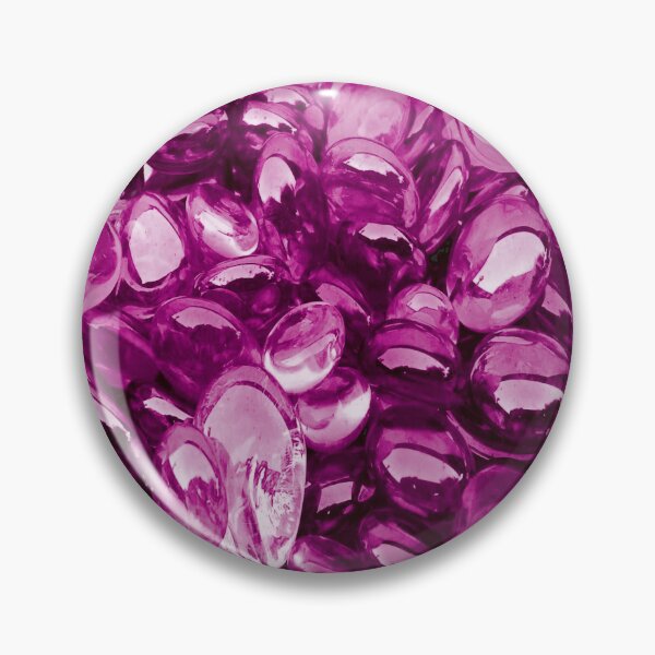 Item preview, Violet Smooth Glass Stone Mosaic  designed and sold by GnuArt.