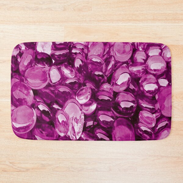 Item preview, Violet Smooth Glass Stone Mosaic  designed and sold by GnuArt.