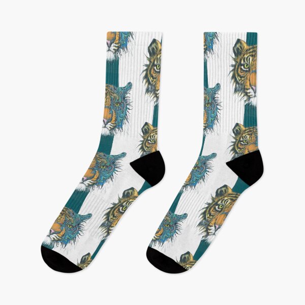 Item preview, Tiger in Teal designed and sold by HMcGehee.