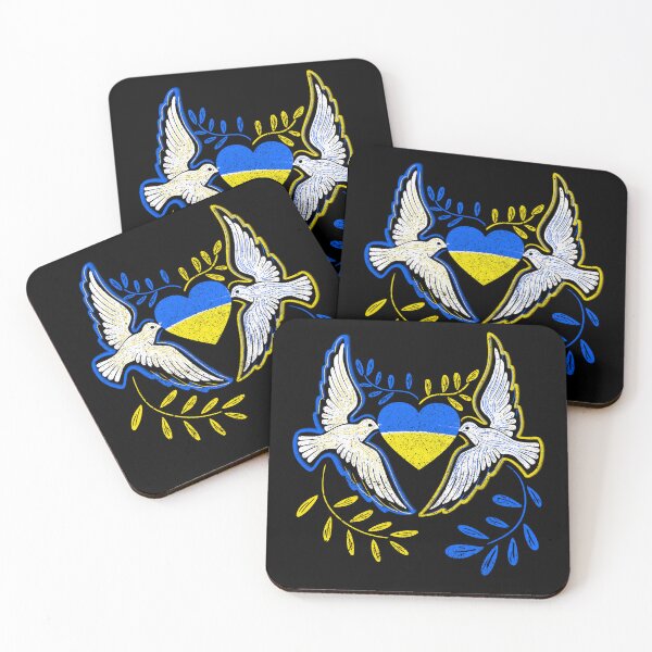 Item preview, Ukrainian Peace Birds, Heart Ukraine designed and sold by orangeblue21.