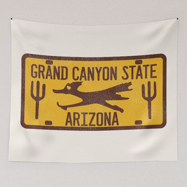 Item preview, Vintage Arizona Roadrunner License Plate designed and sold by ourkid.