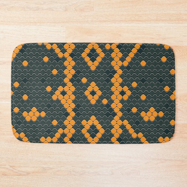 Item preview, Orange Snake Print designed and sold by hatimelhag.