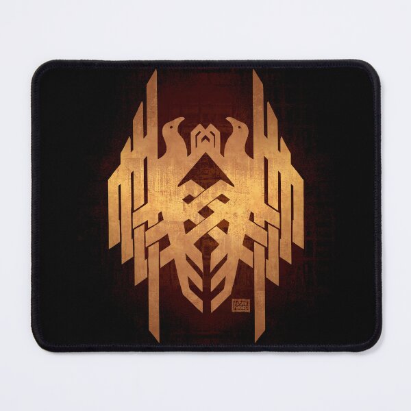 Item preview, Dragon Age: Golden Hawke Family Crest designed and sold by ArcaneFeathers.