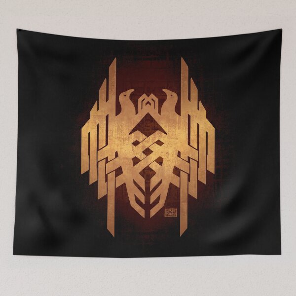Item preview, Dragon Age: Golden Hawke Family Crest designed and sold by ArcaneFeathers.