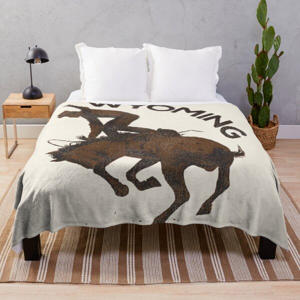 Item preview, Wyoming Cowboy Vintage Travel Souvenir designed and sold by ourkid.
