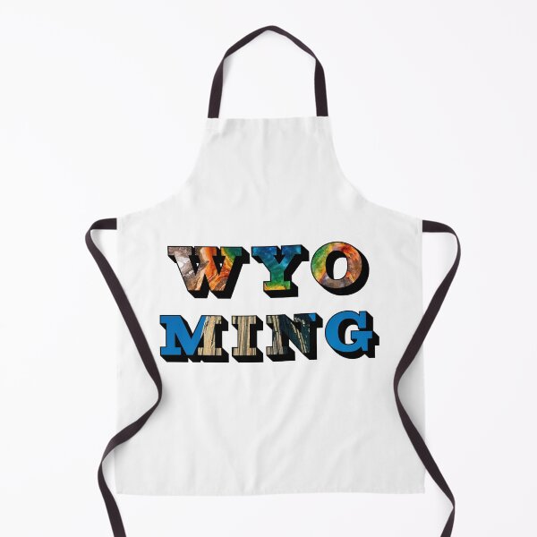 Item preview, Wyoming w/ National Landmarks designed and sold by Pajamurai.