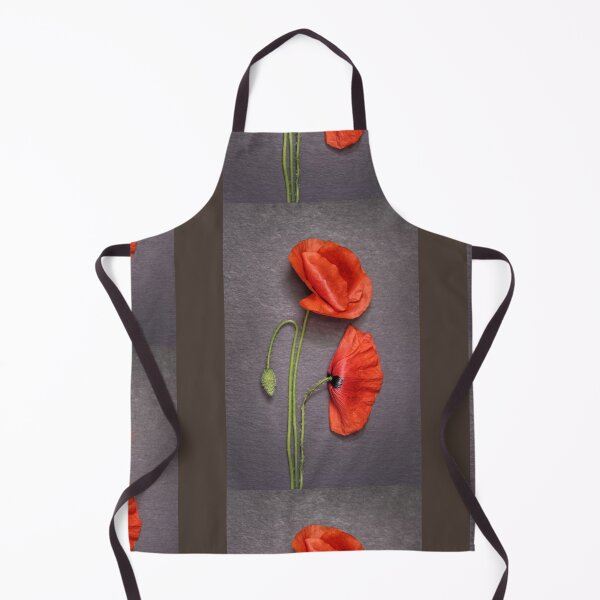 Item preview, Red Poppy Flower Blossoms Digital Collage Design designed and sold by EarthArtDesigns.