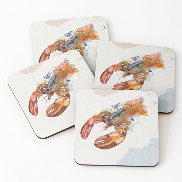 Item preview, Watercolor Lobster designed and sold by hermitenvy.