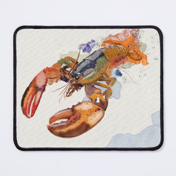 Item preview, Watercolor Lobster designed and sold by hermitenvy.