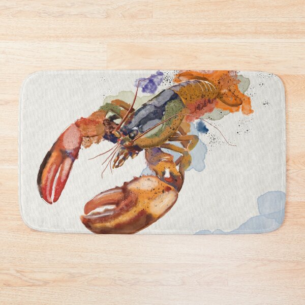 Item preview, Watercolor Lobster designed and sold by hermitenvy.